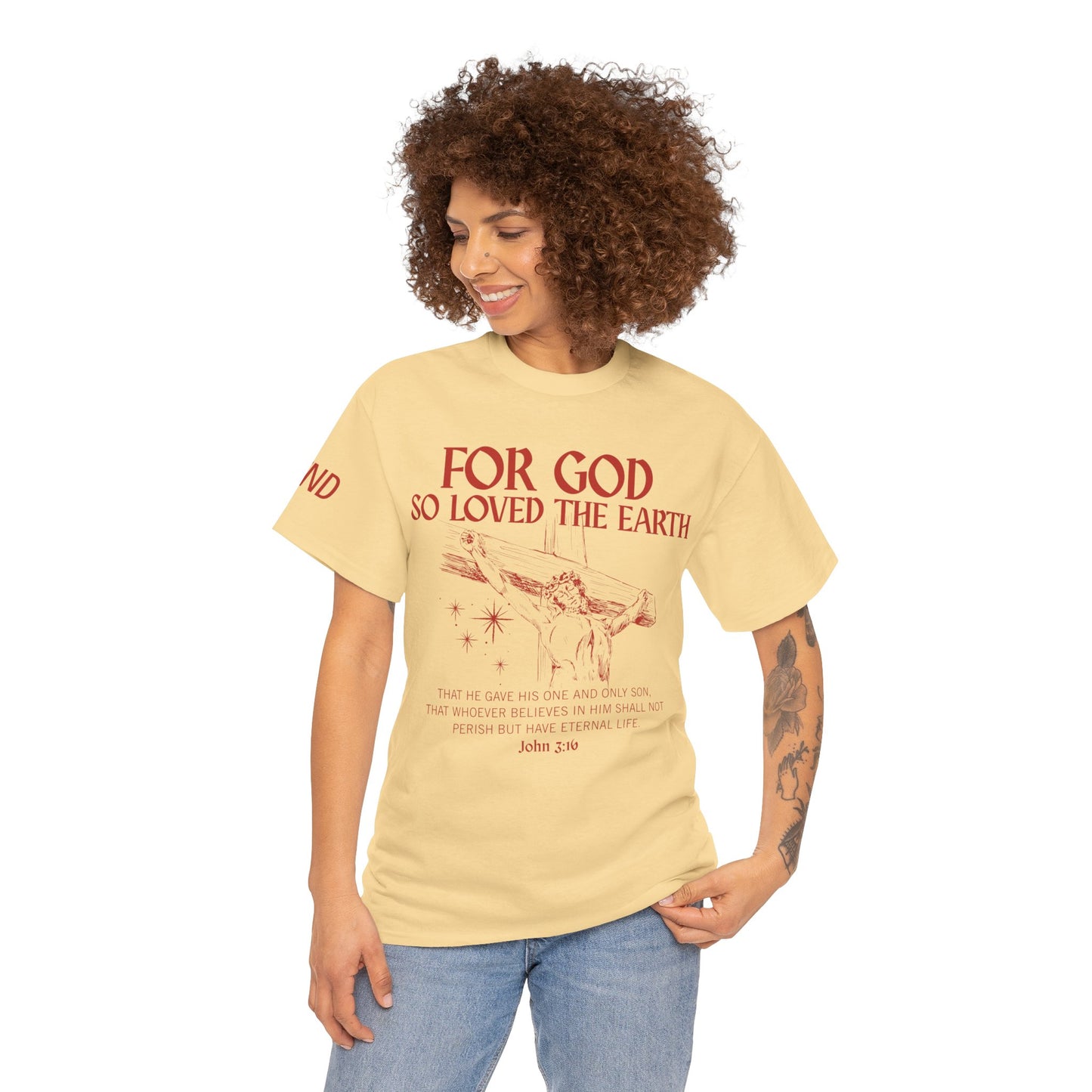"For God So Loved the World" Tee