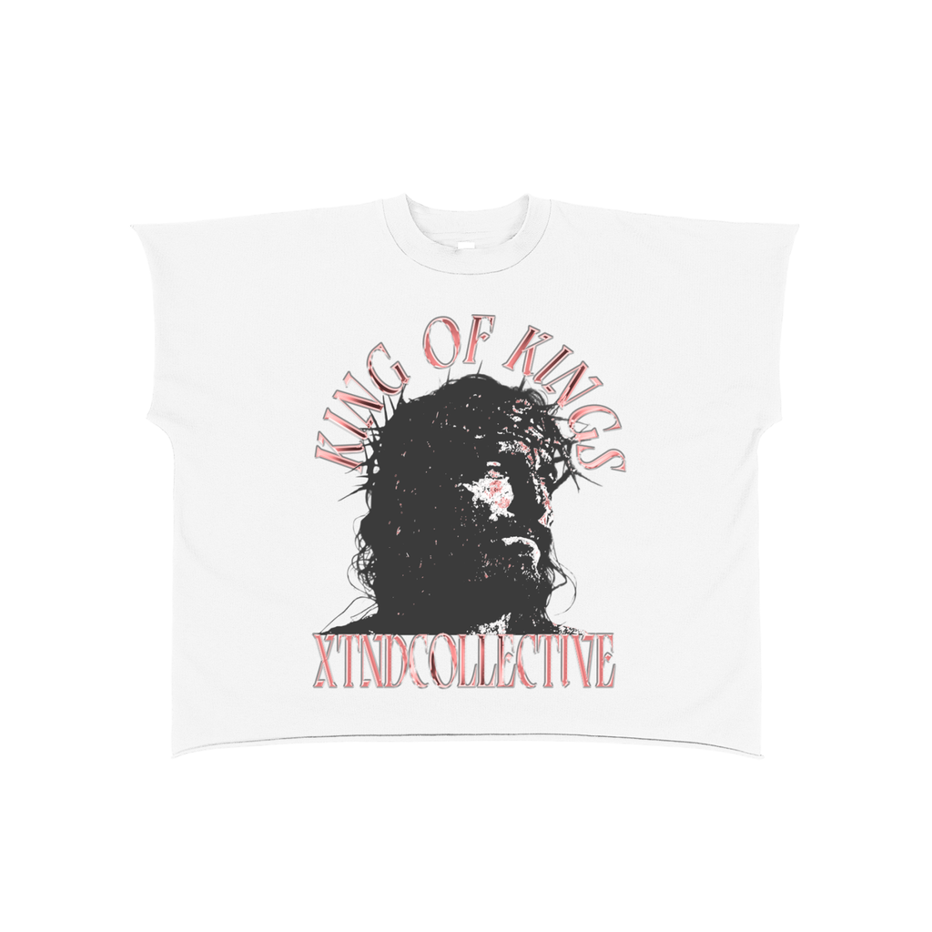 XTND // King of Kings // Raw Edge Boxy Non-Shrink T-Shirt