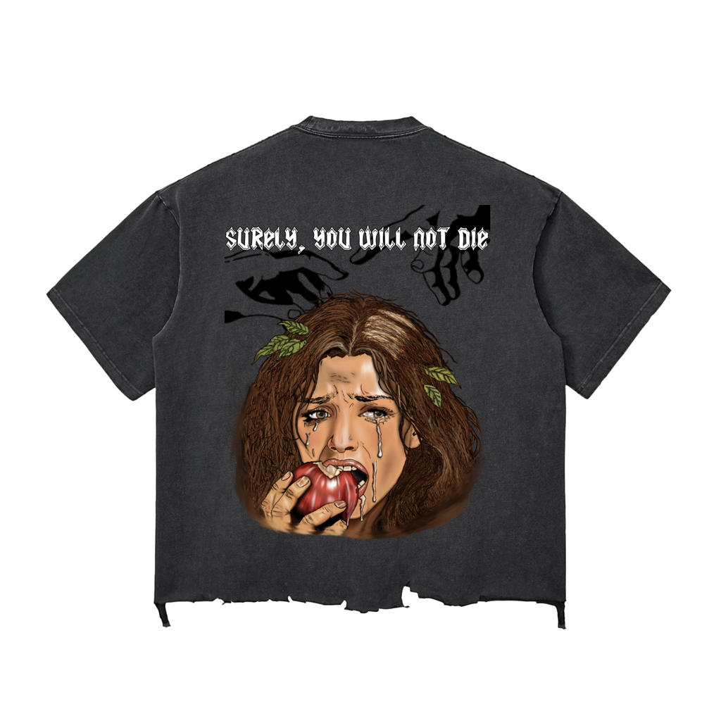 All of a Sudden // Eve // Distressed Graphic Tee