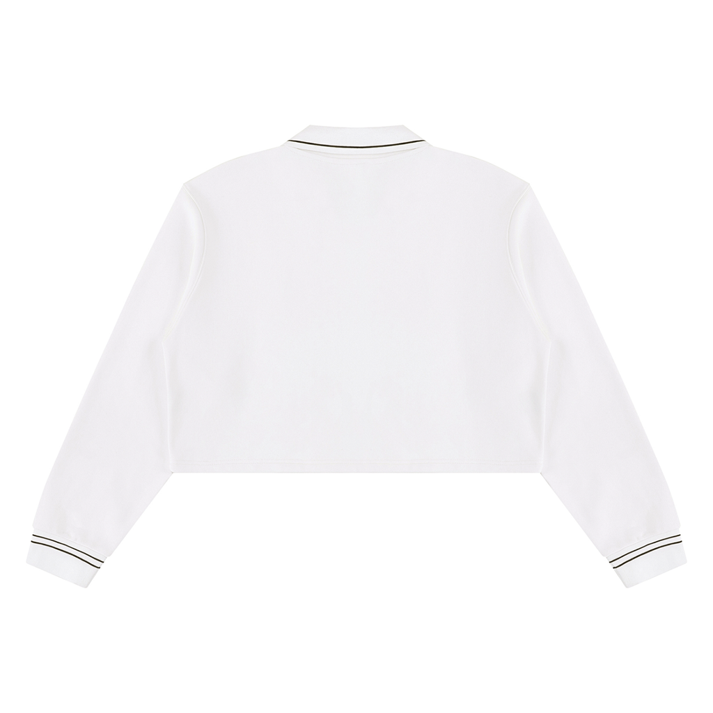 XTND // Ezekiel 37:3 // Women’s Crop Collared Sweatshirt