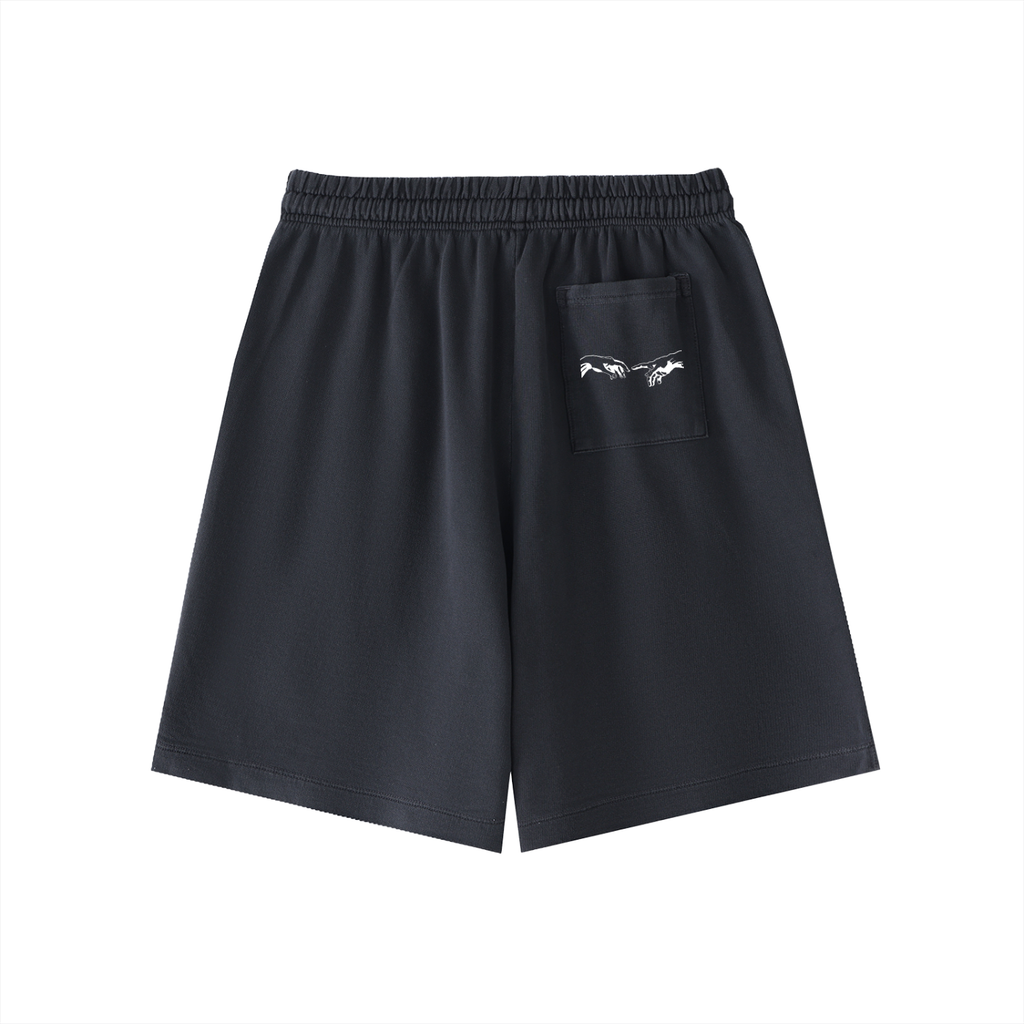 XTND // It Is Finished // Vintage Wash Cotton Shorts