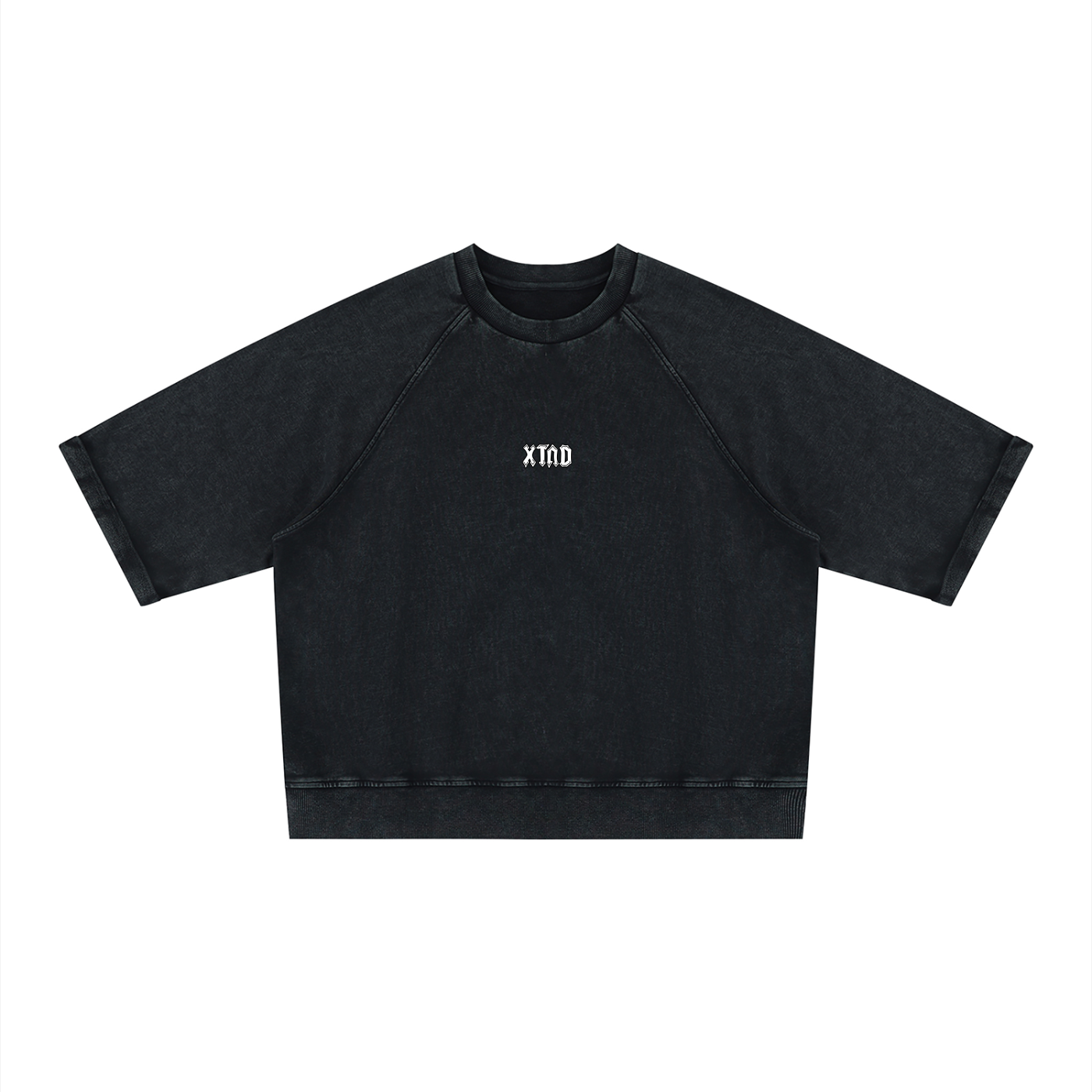 XTND // Isaiah 14:14 // Unisex Vintage Wash Boxy Short Sleeve Sweatshirt