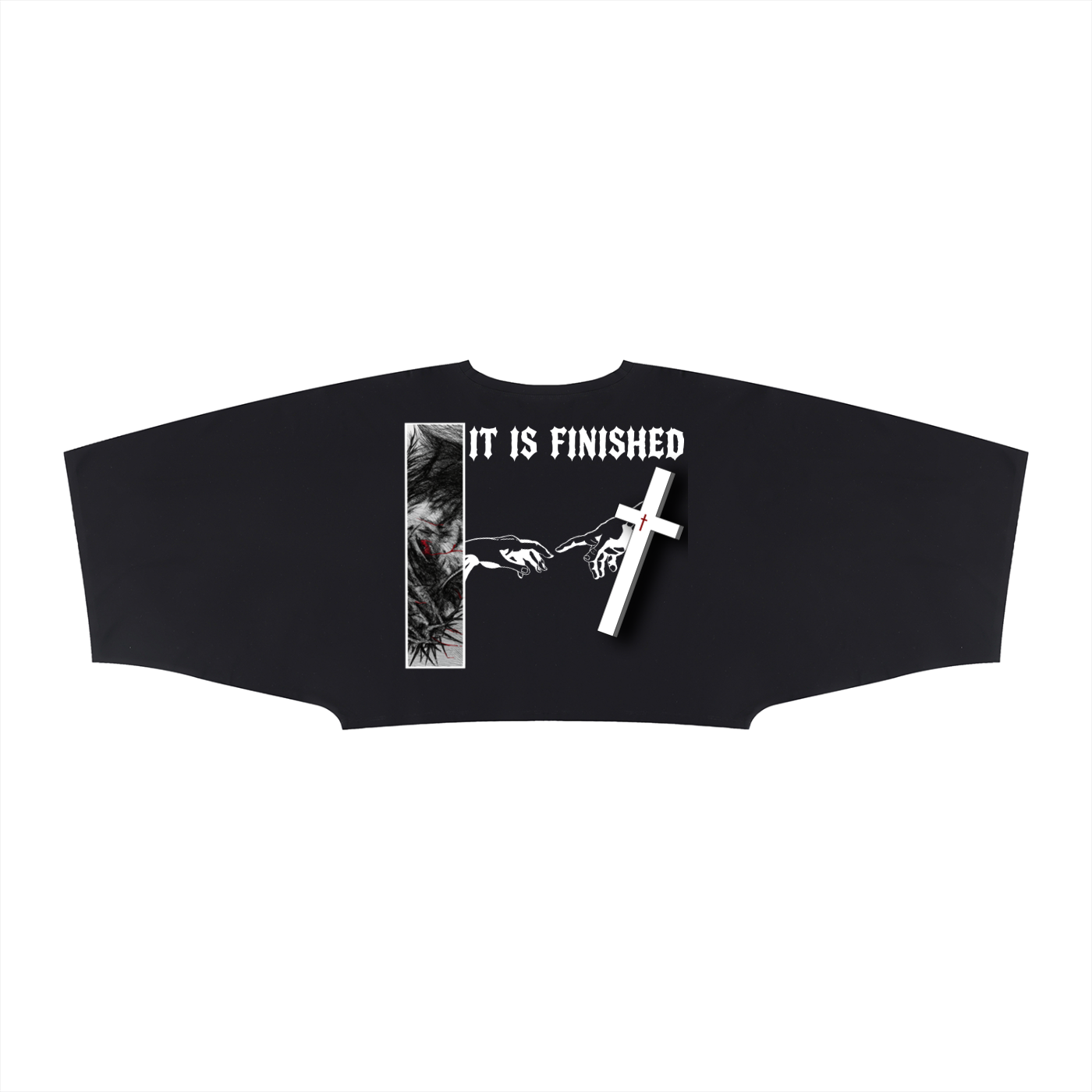 XTND // It Is Finished // Women's Boxy Batwing Sleeve Tee