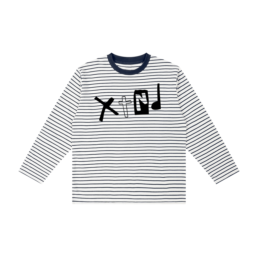 Pride = Death // The Fall // Kid's Striped Long Sleeve T-Shirt