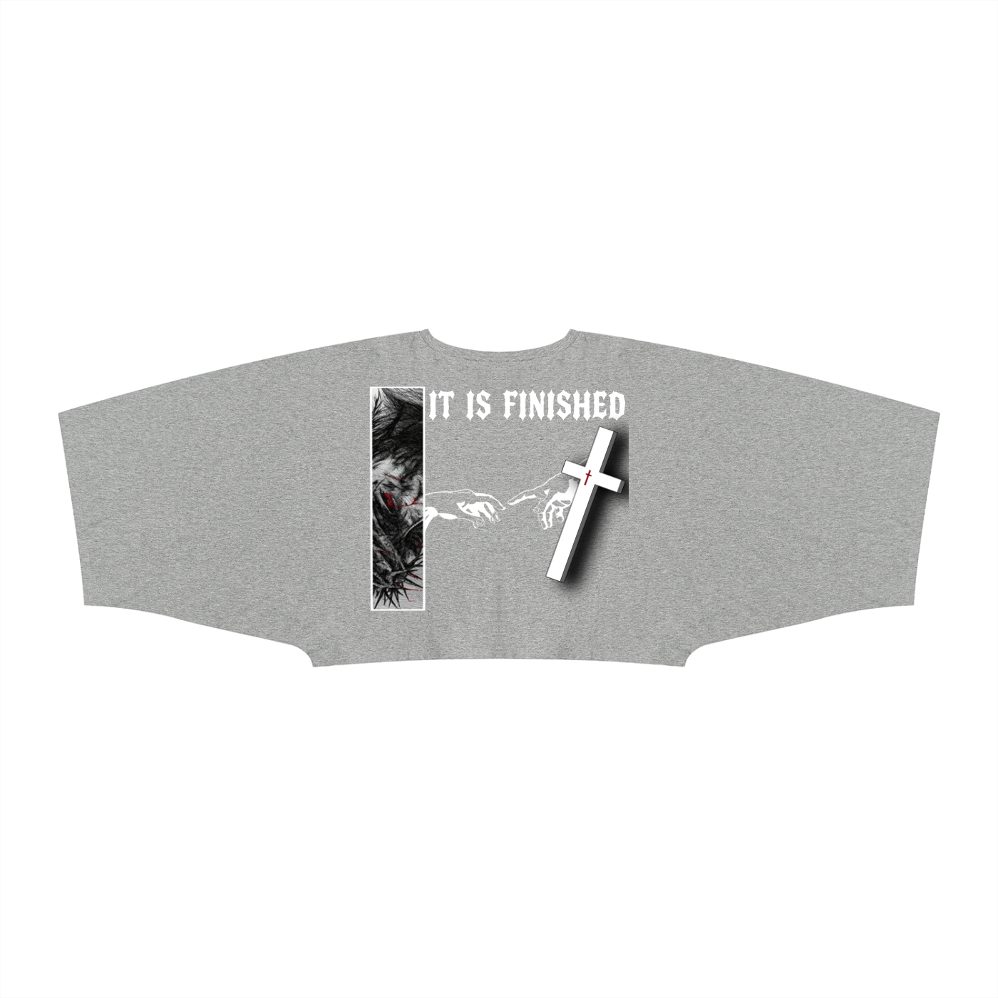 XTND // It Is Finished // Women's Boxy Batwing Sleeve Tee