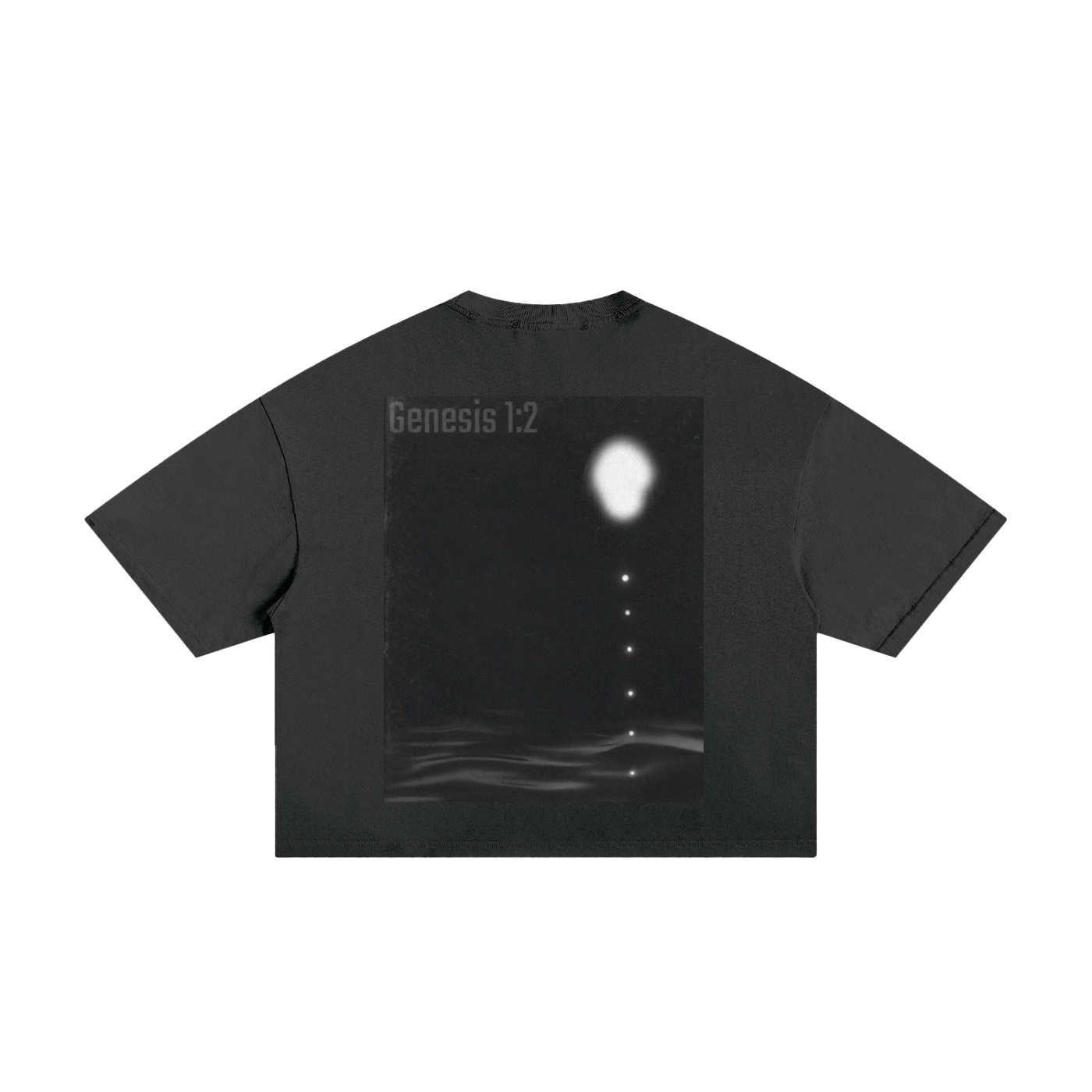 All of a Sudden // Genesis 1:2 // Classic Frayed Boxy Tee