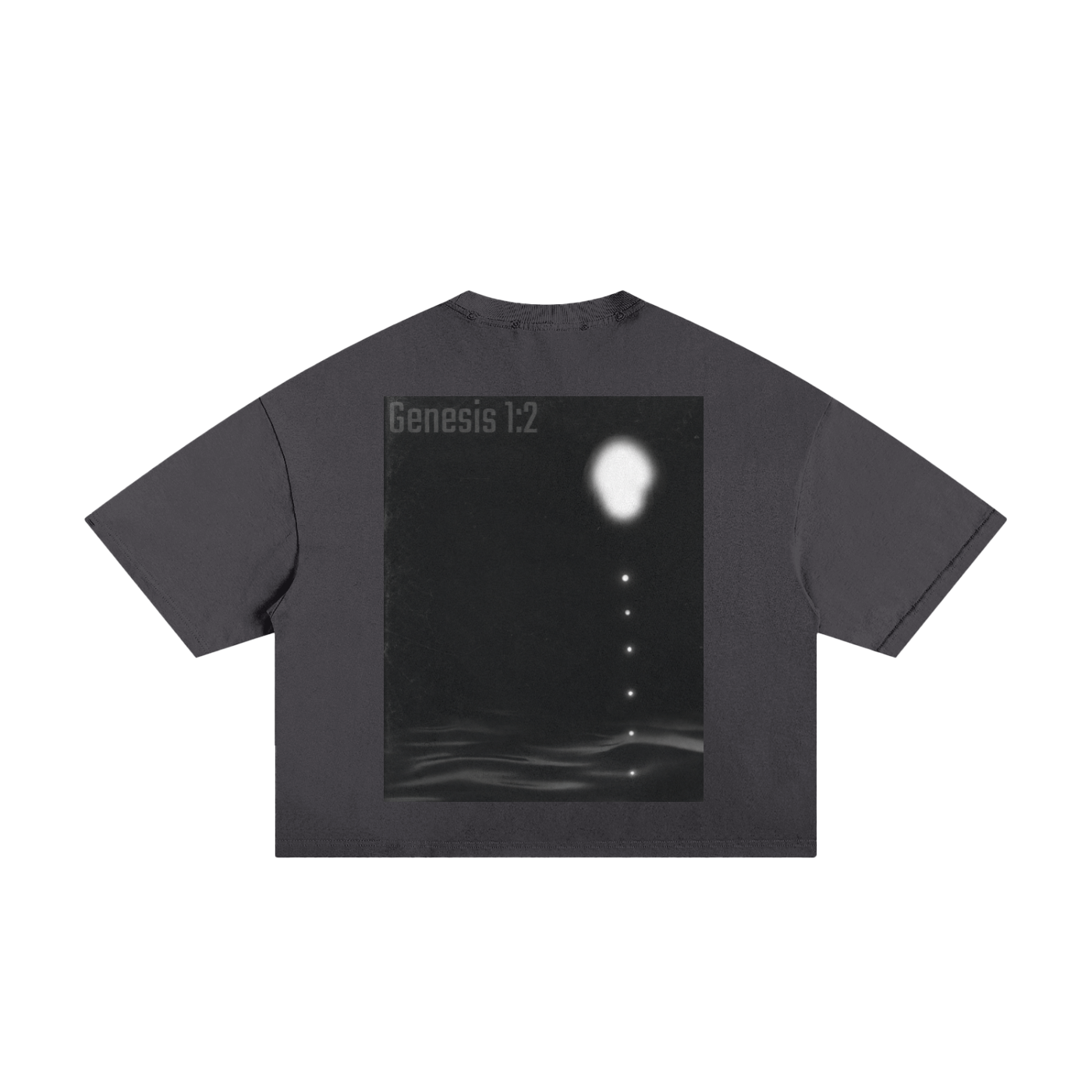 All of a Sudden // Genesis 1:2 // Classic Frayed Boxy Tee
