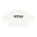 XTND // My God, My God // Unisex Mineral Wash Raw Hem Boxy T-Shirt