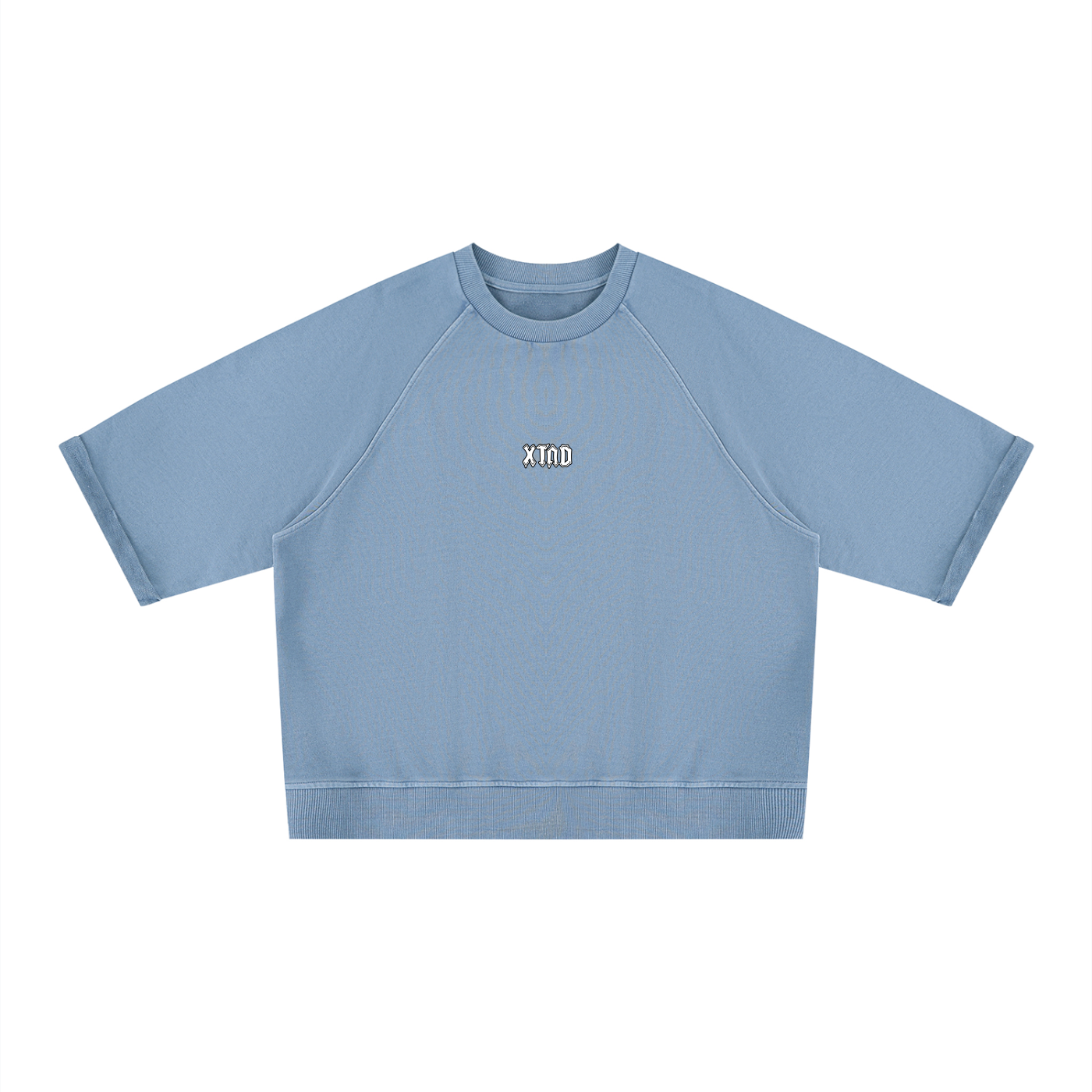 XTND // Isaiah 14:14 // Unisex Vintage Wash Boxy Short Sleeve Sweatshirt