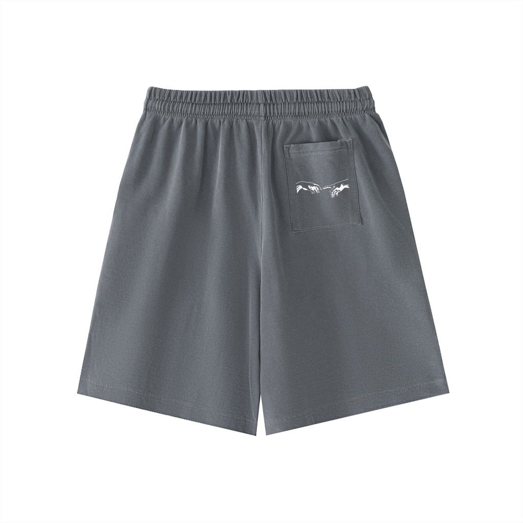 XTND // It Is Finished // Vintage Wash Cotton Shorts