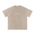 All of a Sudden // It Is Finished // Snow Washed Oversized Cotton T-Shirt