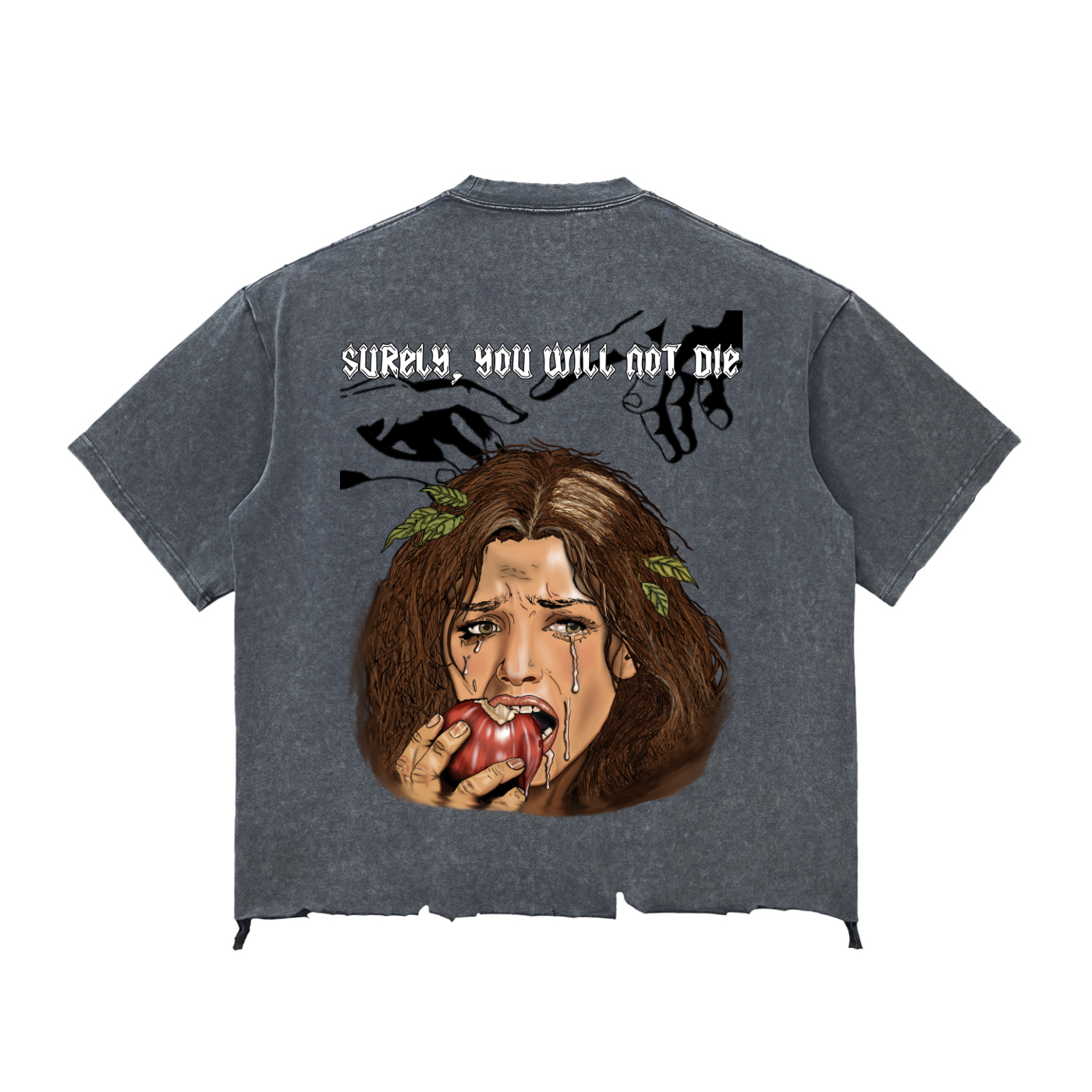 All of a Sudden // Eve // Distressed Graphic Tee