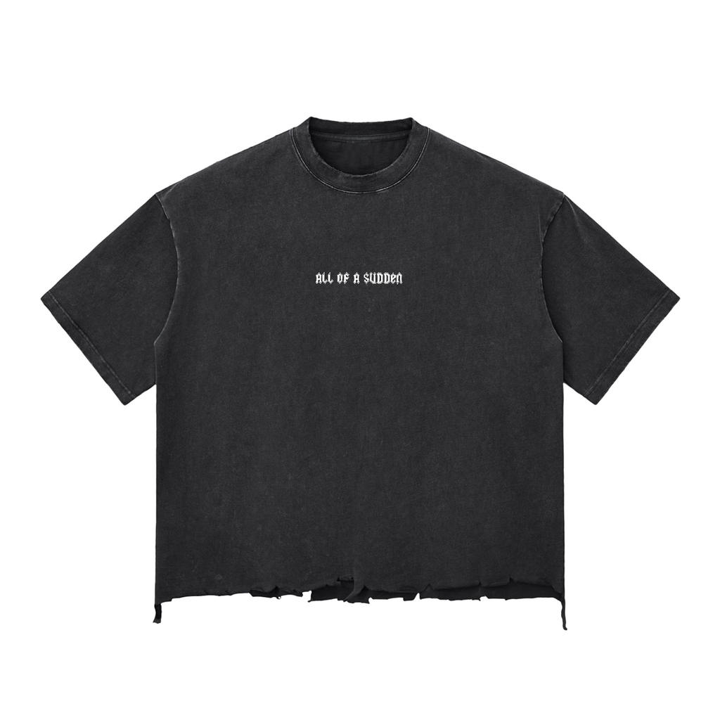 All of a Sudden // Eve // Distressed Graphic Tee